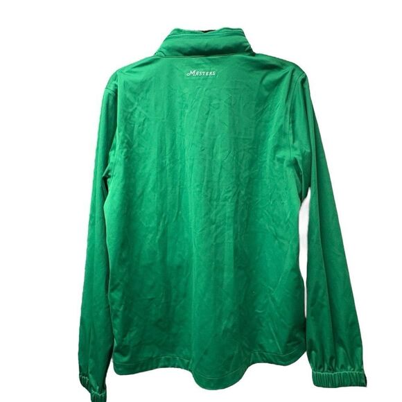 2024 Masters Tournament Tech Green Full Zip Wind with Stowable Hood Jacket Sz XL - Picture 4 of 13